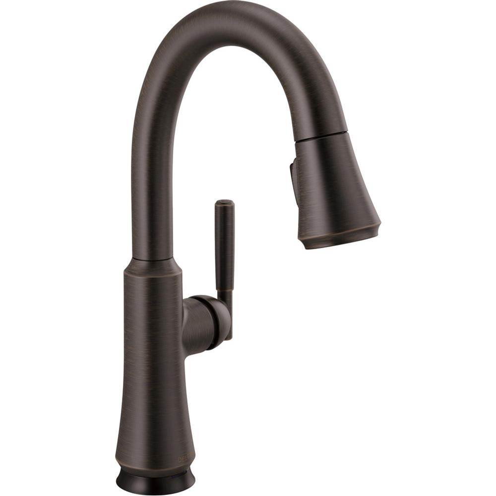 Delta Canada Coranto™ Single Handle Pull Down Bar/Prep Faucet with Touch<sub>2</sub>O Technology
