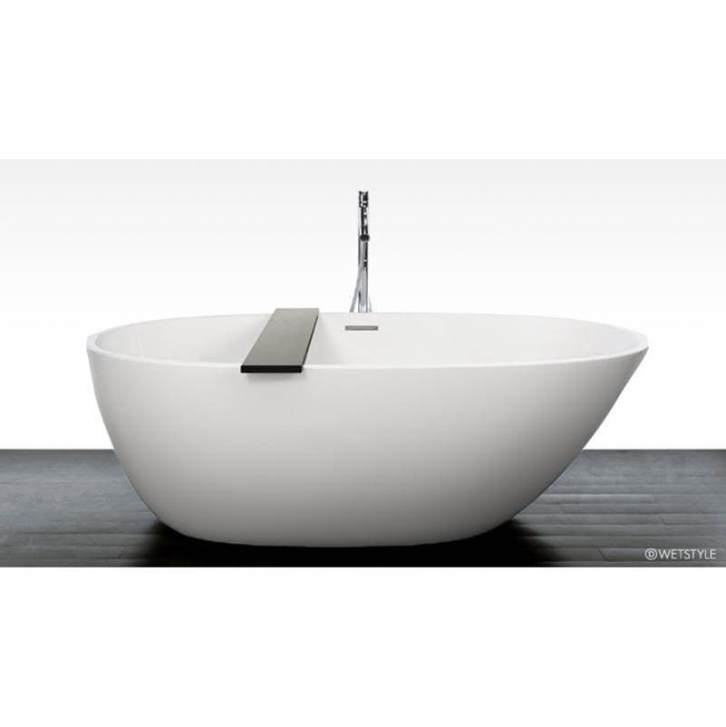 WETSTYLE  Canada Be Bath 66 X 34 X 22 - FS - Built In Bn O/F And Drain - Copper Conn - White Dual