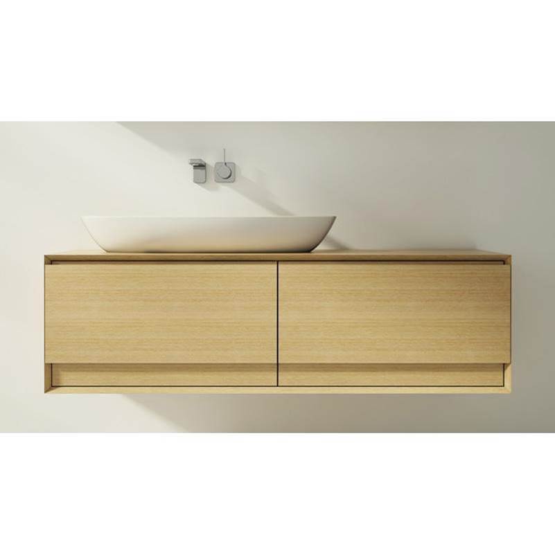 WETSTYLE  Canada Furniture ''M'' - Vanity Wall-Mount 42 X 18 - Lacquer Wetmar White High Gloss
